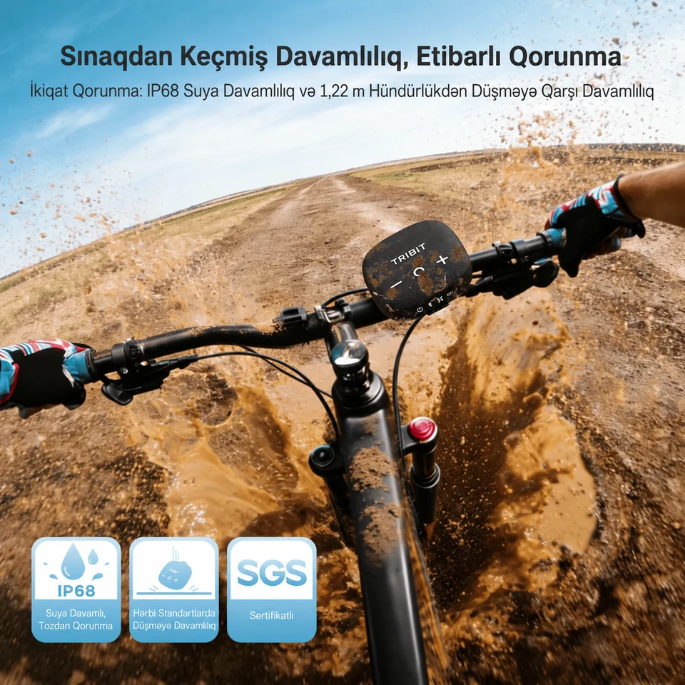 StormBox Micro 3 — IP68 və düşmə sınağı