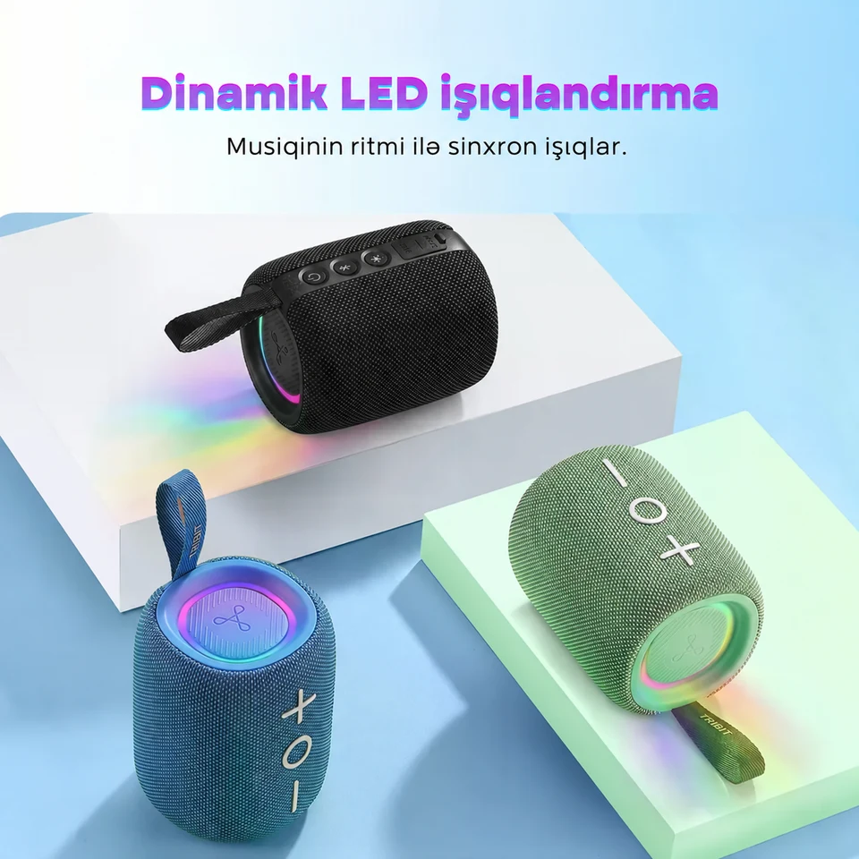 StormBox Mini+ — Dinamik LED